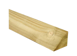 Arris Rail Pressure Treated Tanalised Timber 10ft