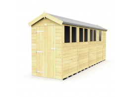 F&F 4ft x 17ft Apex Shed