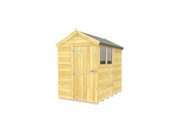 F&F 5ft x 7ft Apex Shed