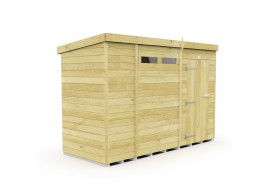 F&F 11ft x 4ft Pent Security Shed