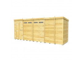 F&F 17ft x 5ft Pent Security Shed