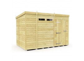 F&F 11ft x 7ft Pent Security Shed