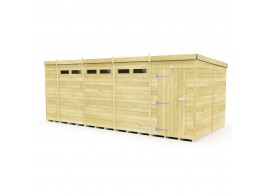 F&F 18ft x 8ft Pent Security Shed