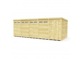 F&F 20ft x 8ft Pent Security Shed
