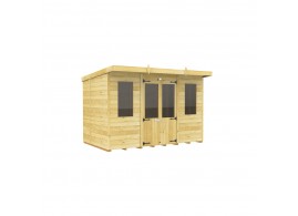 F&F 10ft x 7ft Pent Summer House