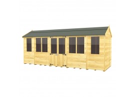 F&F 5ft x 18ft Apex Summer House
