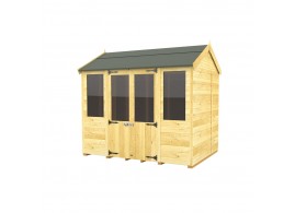 F&F 5ft x 8ft Apex Summer House