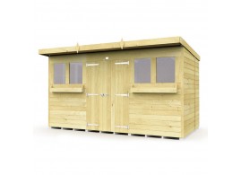 F&F 12ft x 5ft Pent Summer Shed