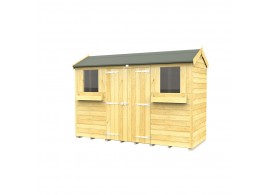F&F 4ft x 10ft Apex Summer Shed