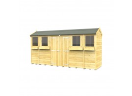 F&F 4ft x 14ft Apex Summer Shed