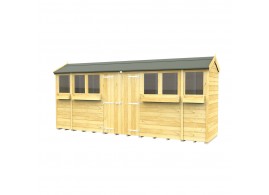 F&F 4ft x 16ft Apex Summer Shed