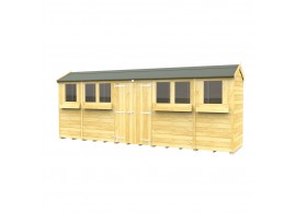 F&F 4ft x 18ft Apex Summer Shed