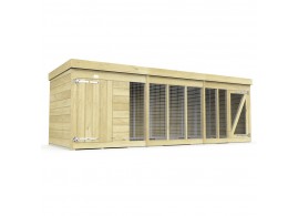 12ft X 4ft Dog Kennel and Run