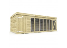 12ft X 6ft Dog Kennel and Run