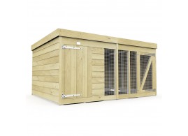 8ft X 6ft Dog Kennel and Run